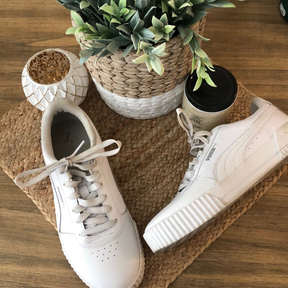 White Puma Sneakers
